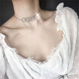 Sparkle Zircon Necklace, Elegant Zircon Choker